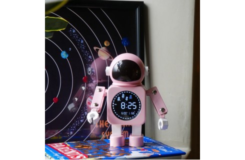 Steepletone Space Time Children's Bedside Clock & Alarm Clock